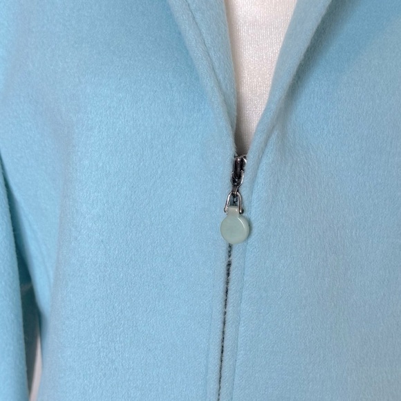 Carlisle Lambs Wool & Angora Zip Up Jacket - Picture 9 of 11